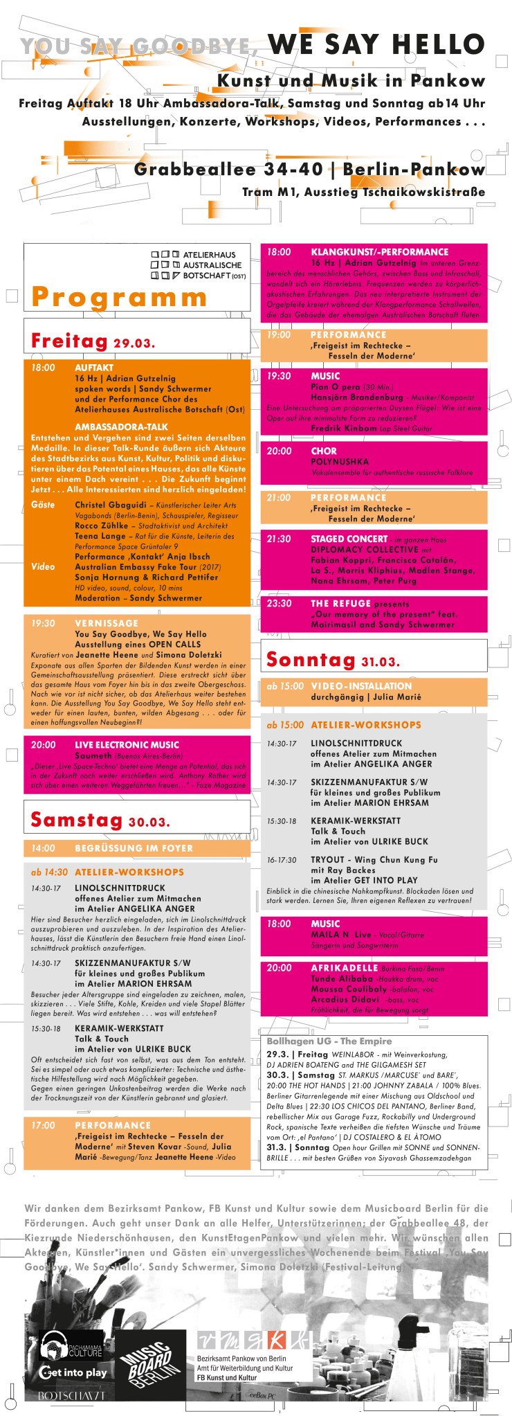 festival programm
